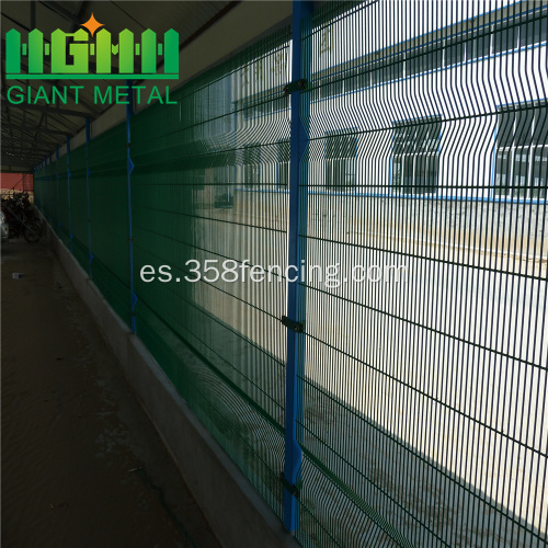 Valla galvanizada de metal Twist Green 3